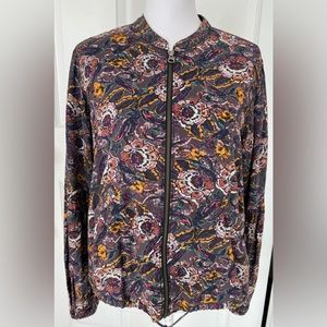 Free People Floral Print Jacket - Size Small